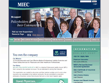Tablet Screenshot of miec.com